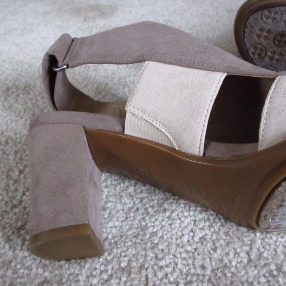 Naturalizer two toned open toed pumps - Picture 5 of 6